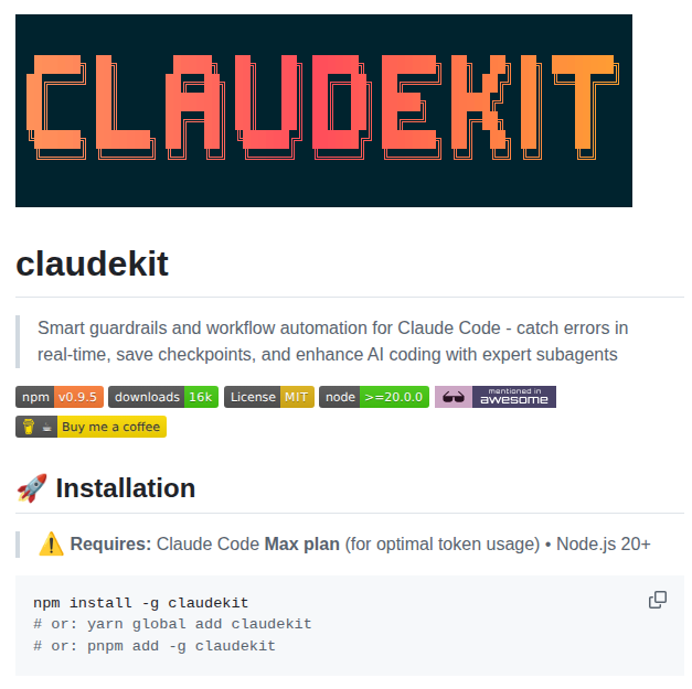 Carlrannaberg Claudekit screenshot