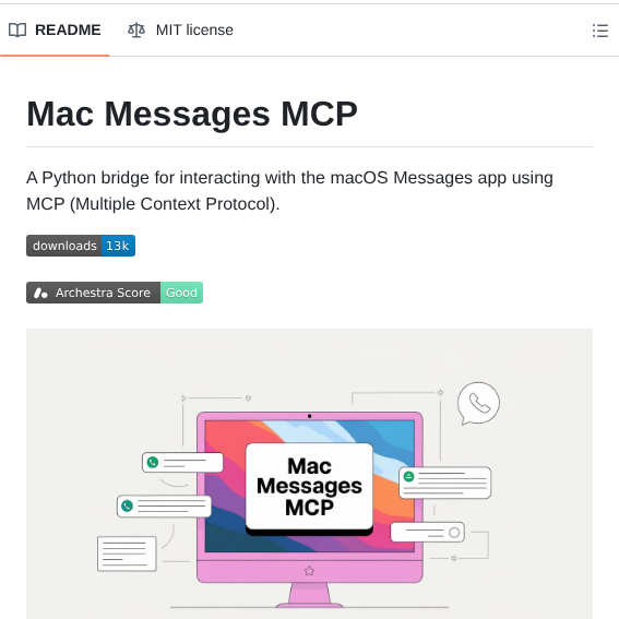 Carterlasalle Mac_messages_mcp screenshot