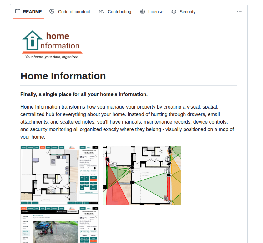 Cassandra Home Information screenshot