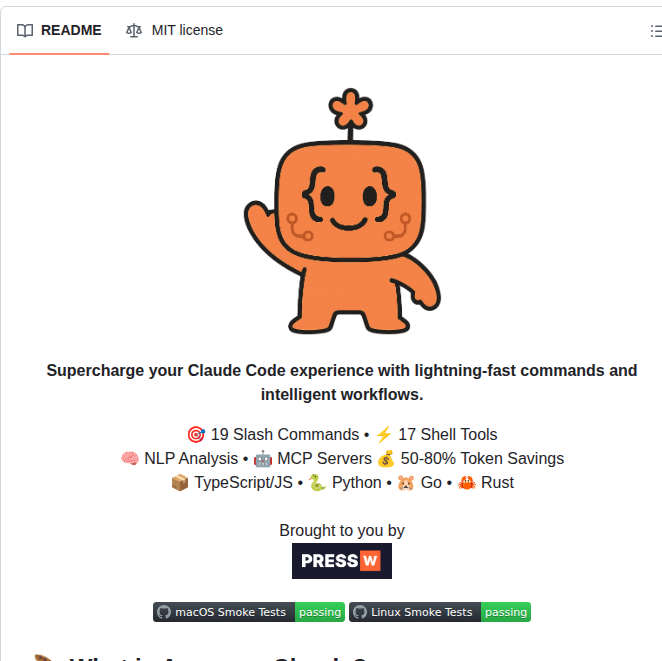 Cassler Awesome Claude Code Setup screenshot