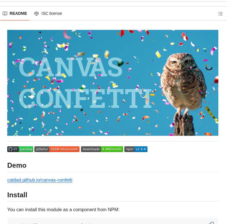 Catdad Canvas Confetti screenshot