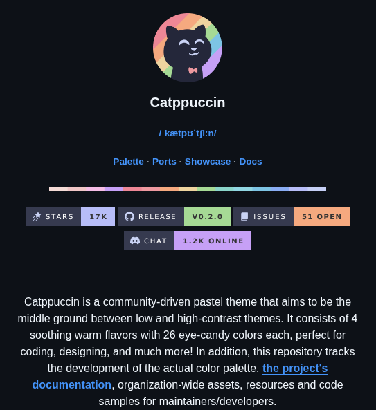 Catppuccin Catppuccin screenshot