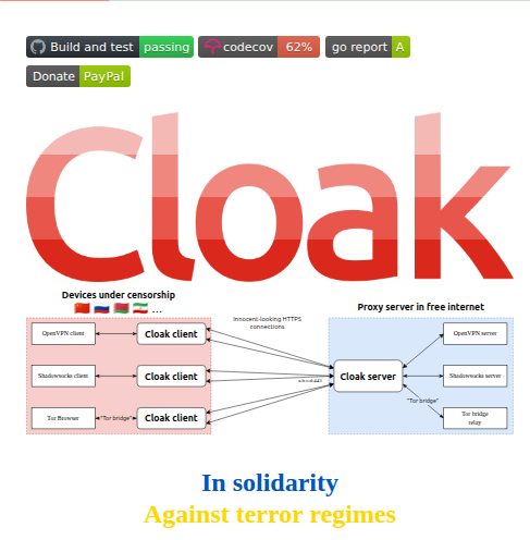 Cbeuw Cloak screenshot