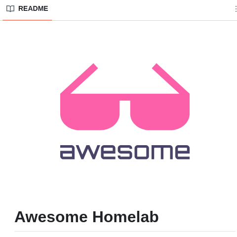 Ccbikai Awesome Homelab screenshot