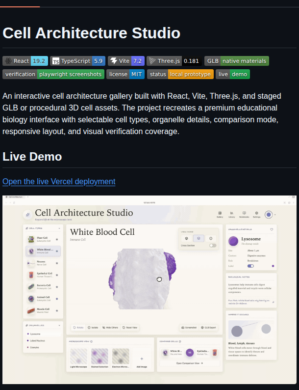 Cclank Cell Architecture Studio screenshot