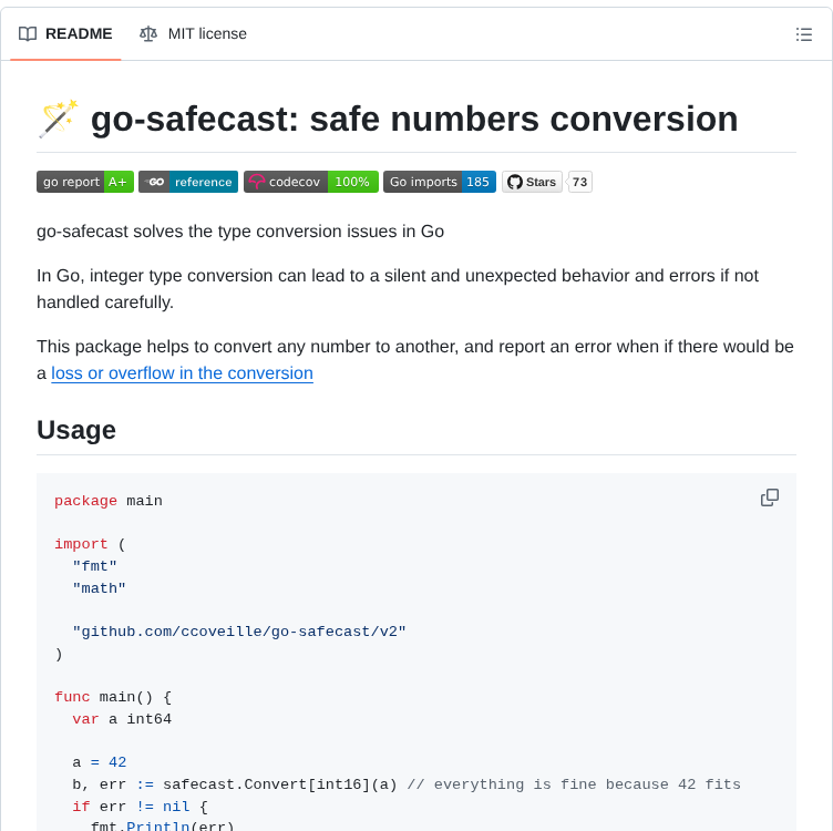 Ccoveille Go Safecast screenshot