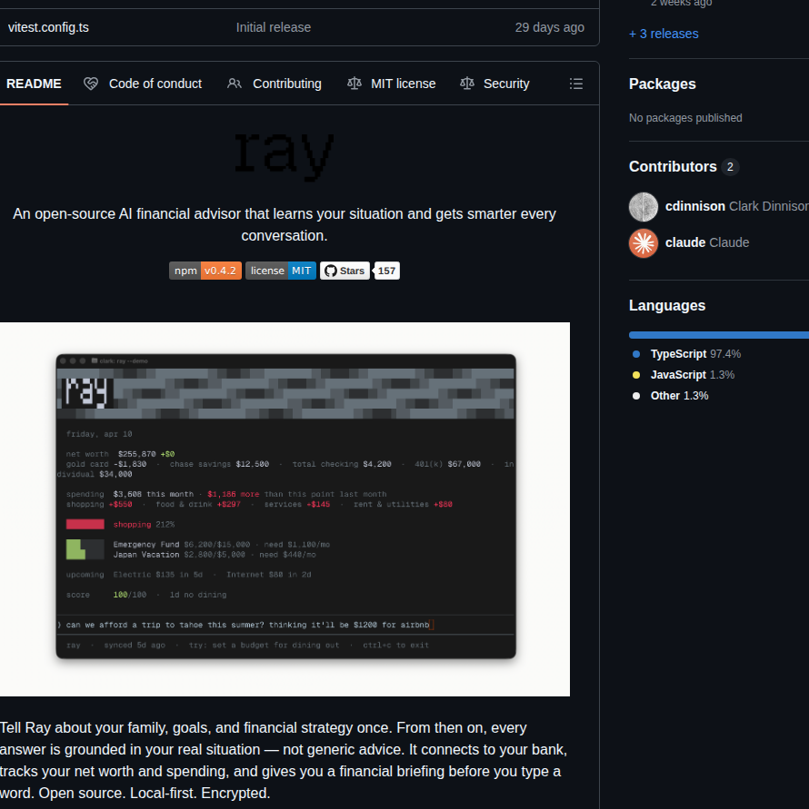 Cdinnison Ray Finance screenshot