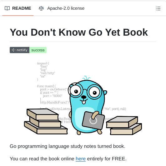 Cedrickchee Ydkgo screenshot