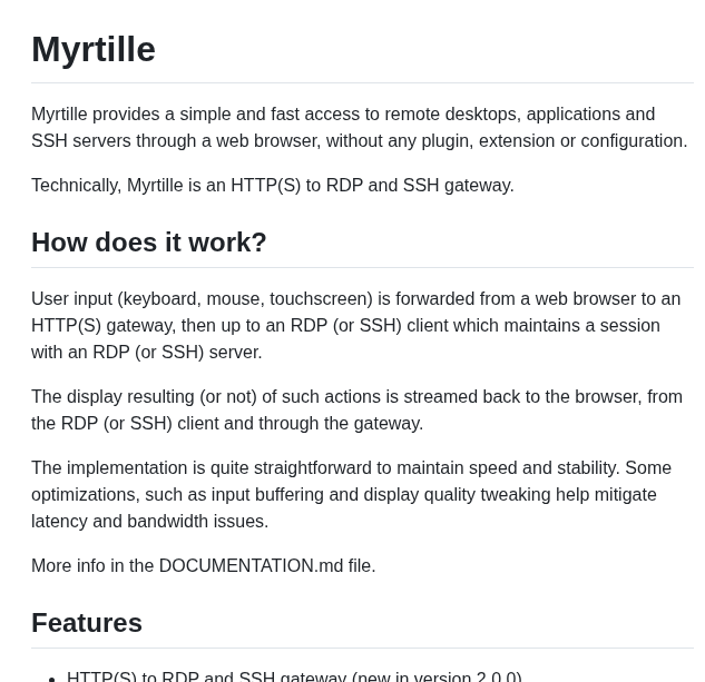 Cedrozor Myrtille screenshot