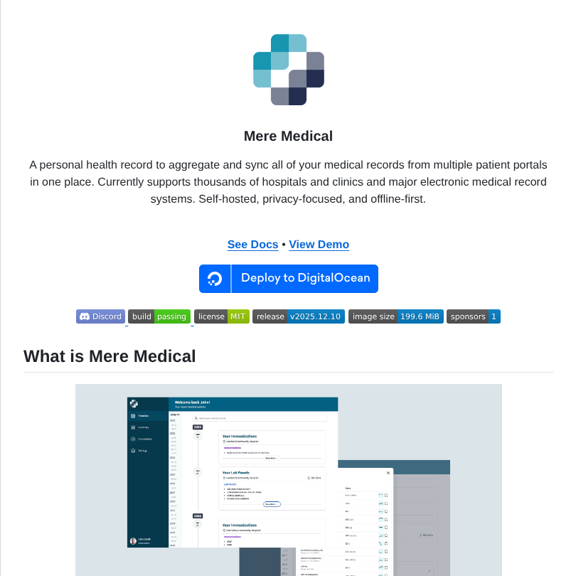 Cfu288 Mere Medical screenshot