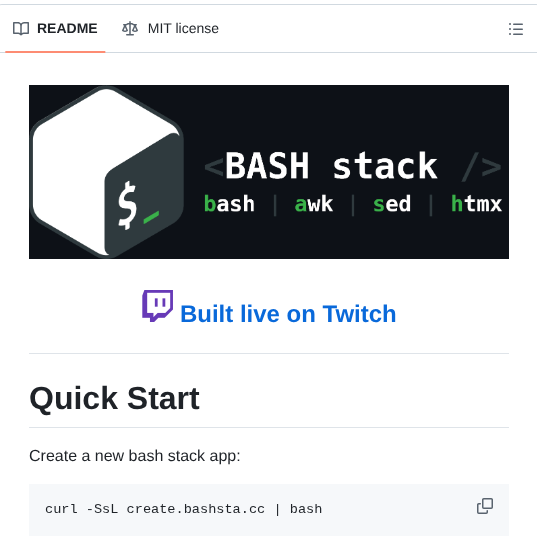 Cgsdev0 Bash Stack screenshot