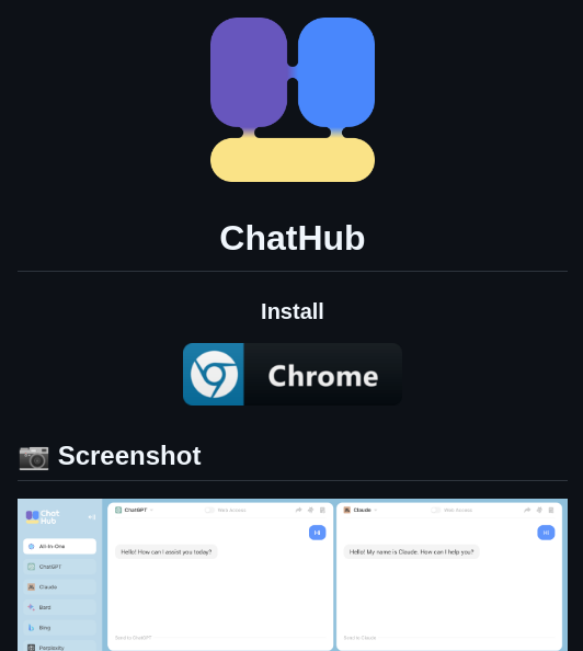 Chathub Dev Chathub screenshot