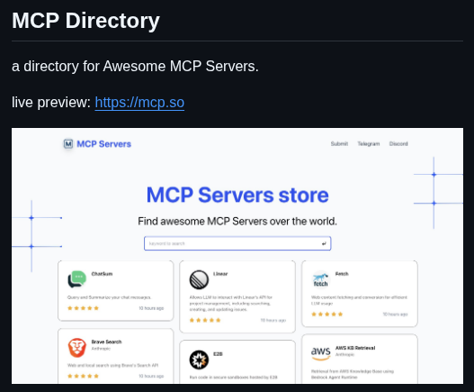Chatmcp Mcpso screenshot