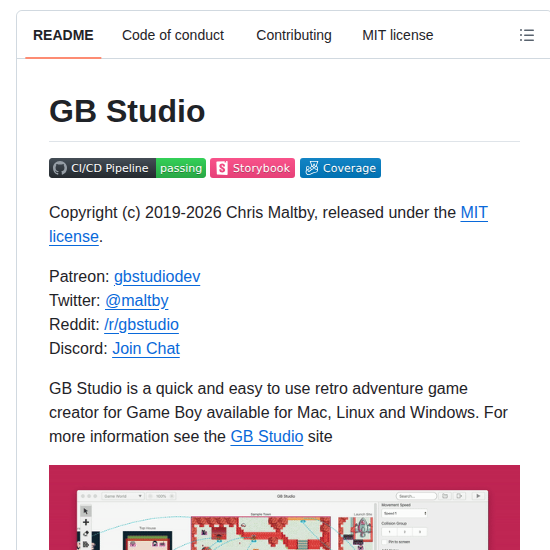 Chrismaltby Gb Studio screenshot