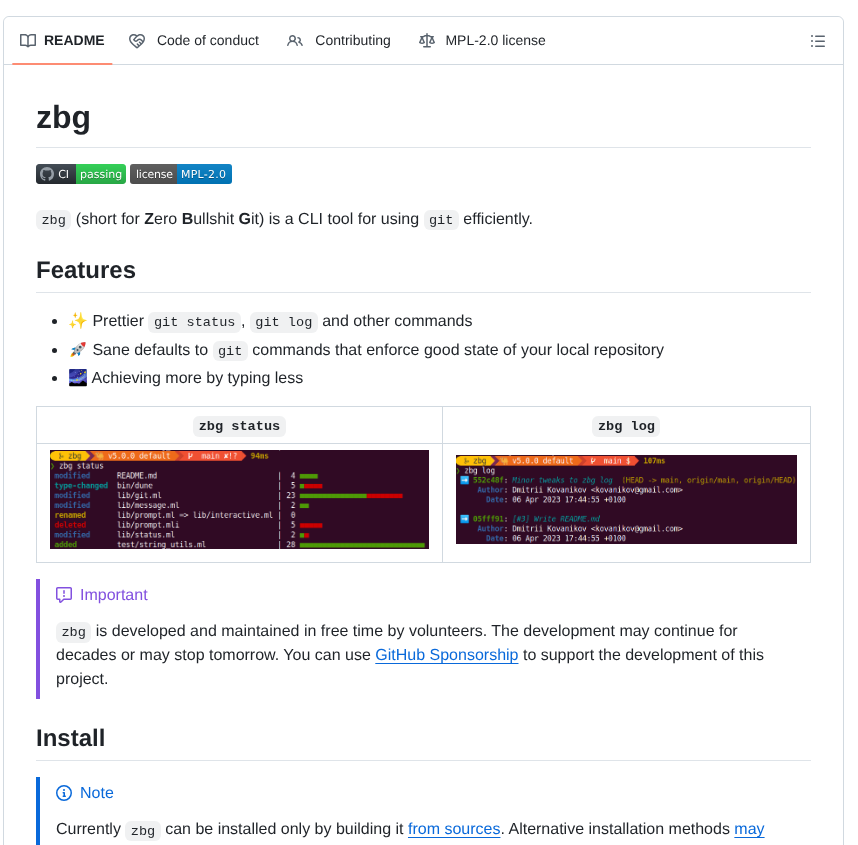 Chshersh Zbg screenshot