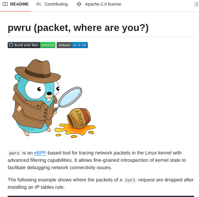 Cilium Pwru screenshot