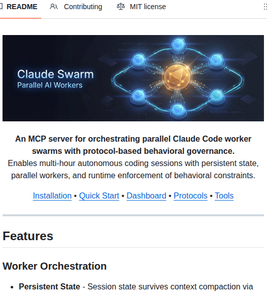 Cj Vana Claude Swarm screenshot