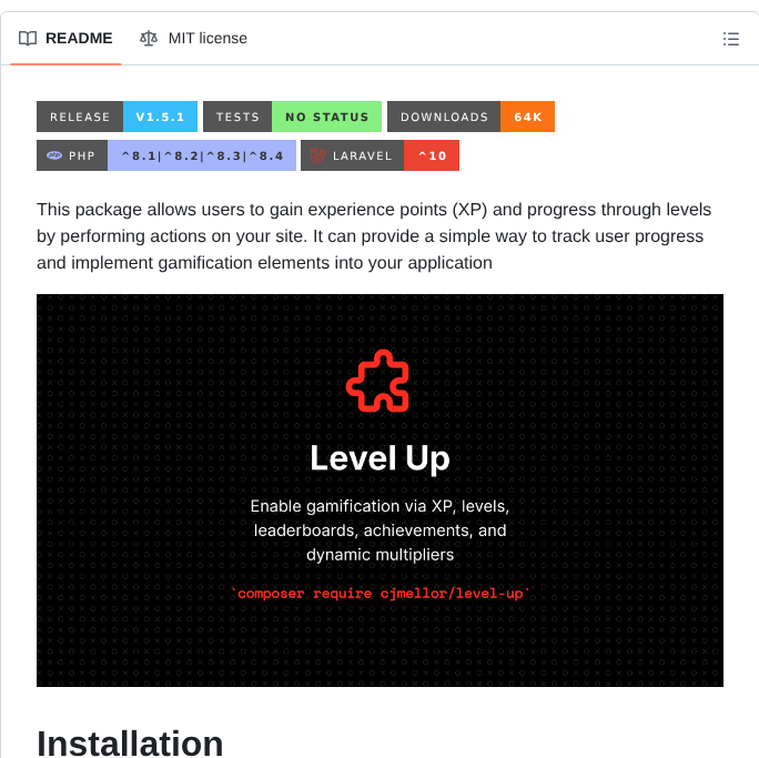 Cjmellor Level Up screenshot