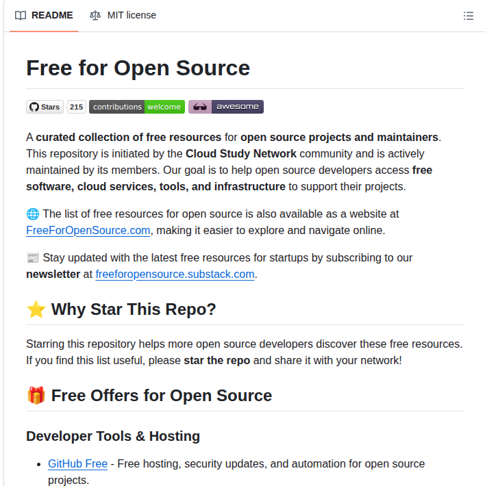 Cloudcommunity Free For Open Source screenshot