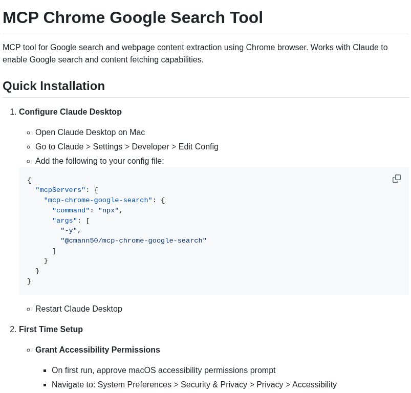Cmann50 Mcp Chrome Google Search screenshot