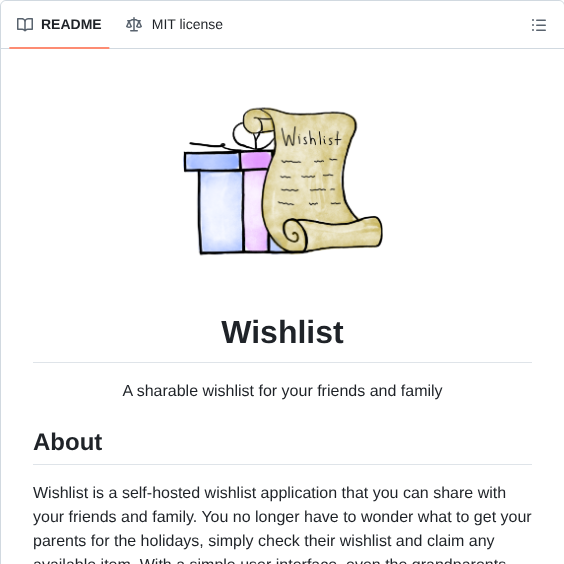 Cmintey Wishlist screenshot