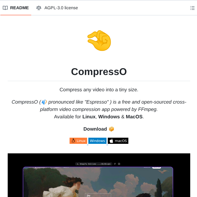 Codeforreal1 Compresso screenshot