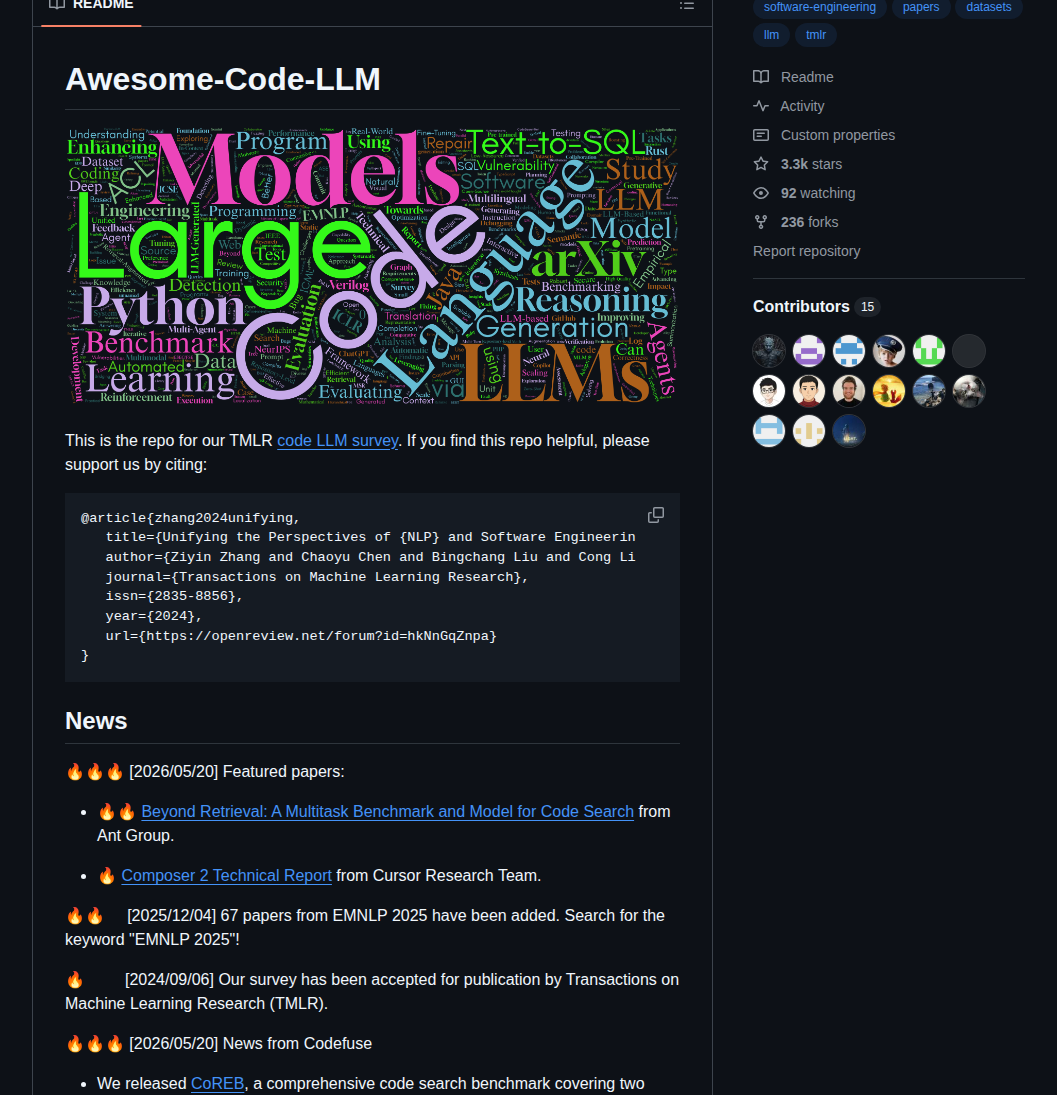Codefuse Ai Awesome Code Llm screenshot