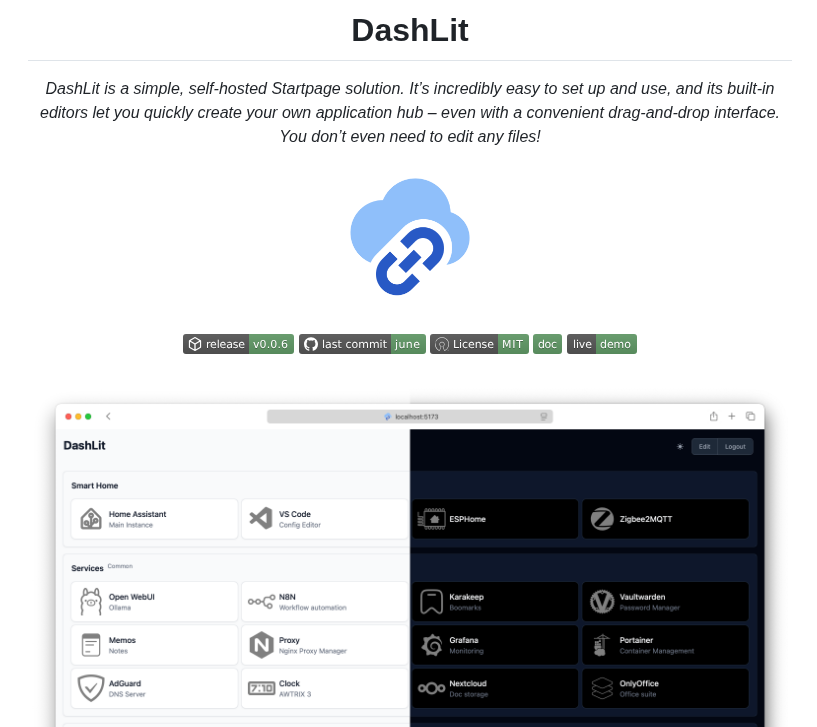 Codewec Dashlit screenshot