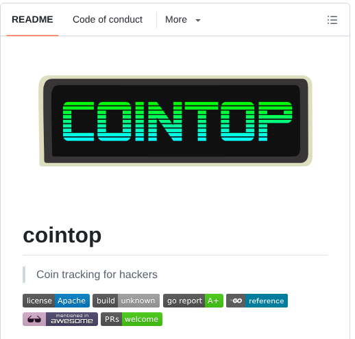 Cointop Sh Cointop screenshot