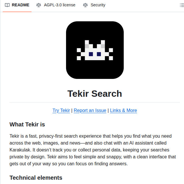 Computebaker Tekir screenshot