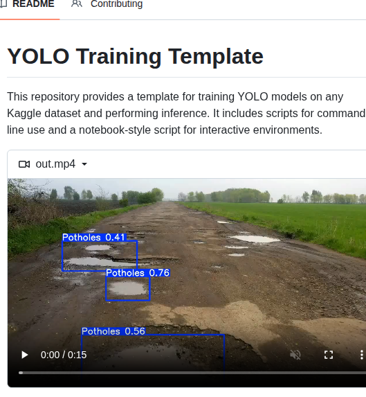 Computer Vision With Marco Yolo Training Template screenshot