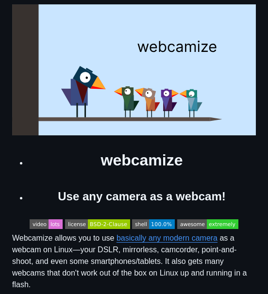 Cowtoolz Webcamize screenshot