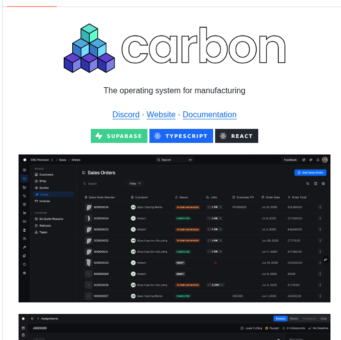 Crbnos Carbon screenshot