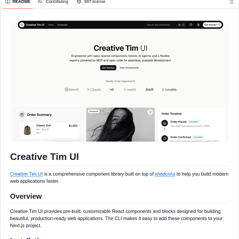 Creativetimofficial Material Dashboard screenshot