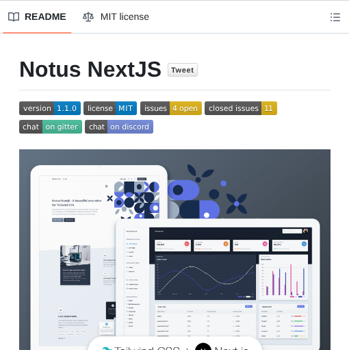 Creativetimofficial Notus Nextjs screenshot