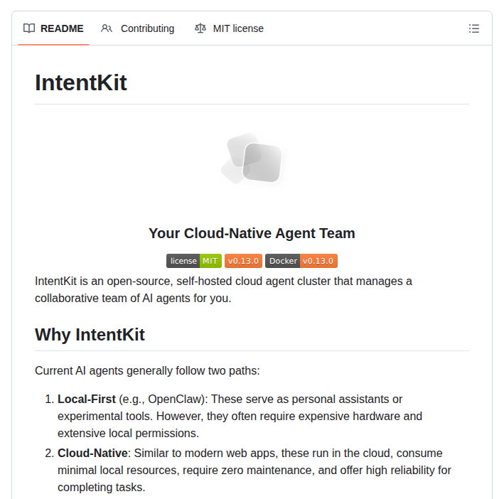 IntentKit：ユーザーの自然言語インテントをスキーマ定義だけでAI自動解釈するOSSキット - AIツール日本語解説 | AI Heartland