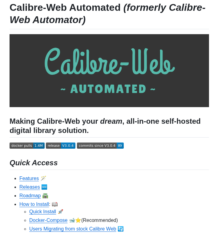 Crocodilestick Calibre Web Automated screenshot