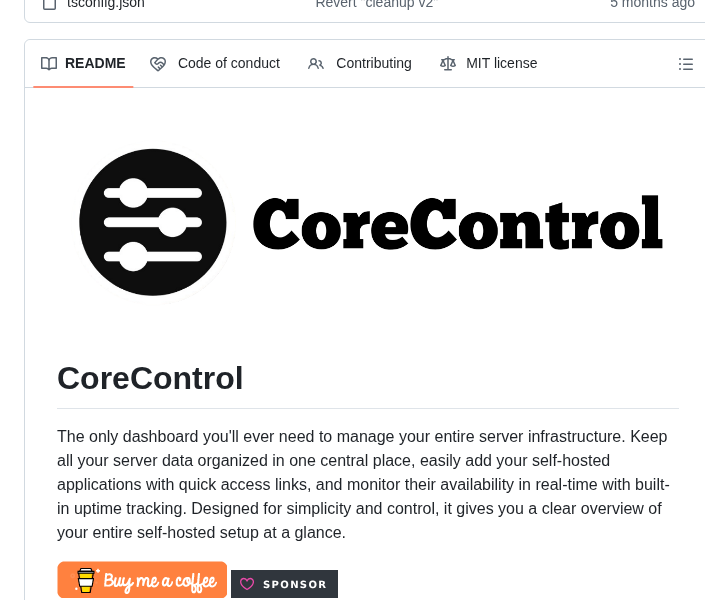 Crocofied Corecontrol screenshot