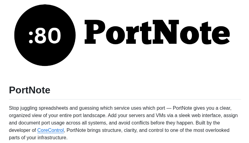Crocofied Portnote screenshot