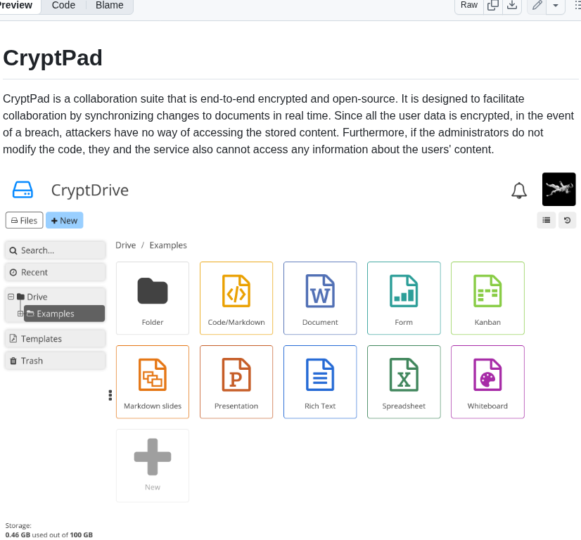 Cryptpad Cryptpad screenshot