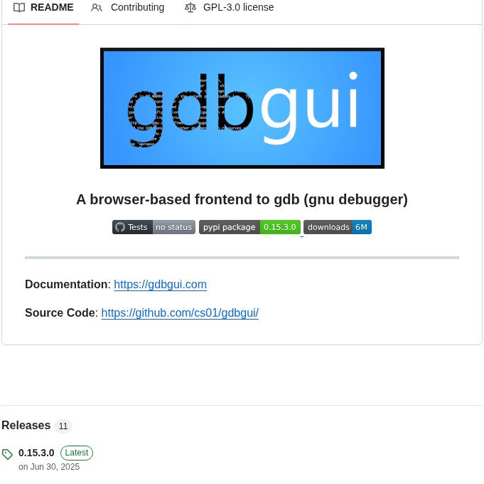 Cs01 Gdbgui screenshot