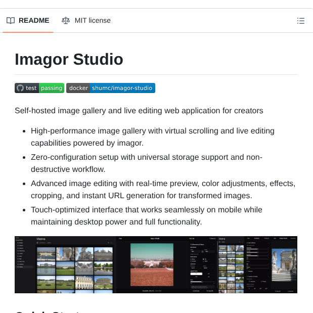 Cshum Imagor Studio screenshot