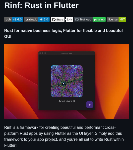 Cunarist Rinf screenshot