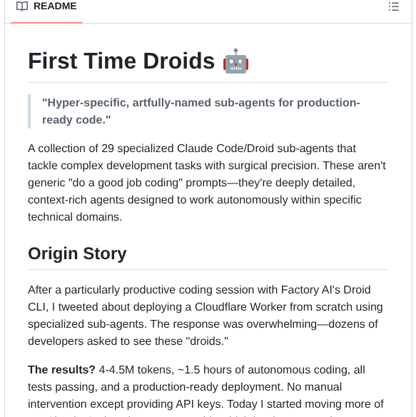 Curtis Arch Droids screenshot