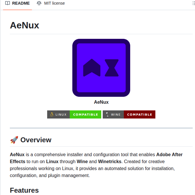 Cutefishaep Aenux screenshot