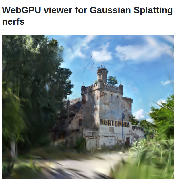 Cvlab Epfl Gaussian Splatting Web screenshot