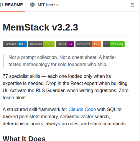 Cwinvestments Memstack screenshot