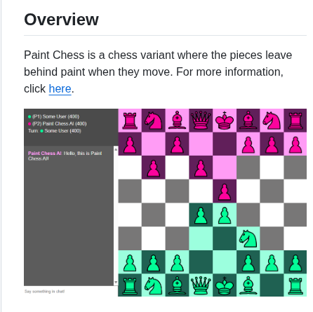 Cyan Wolf Paint_chess screenshot