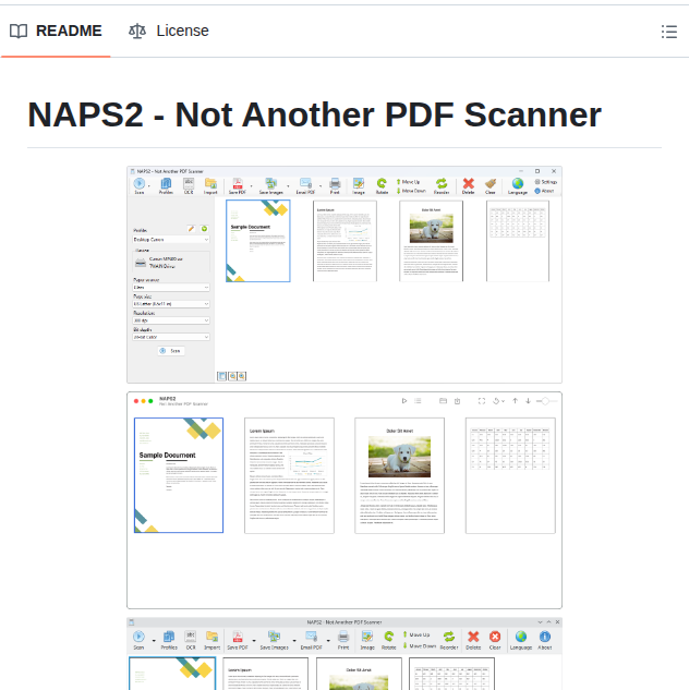 Cyanfish Naps2 screenshot