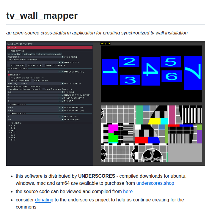 Cyberboy666 Tv_wall_mapper screenshot